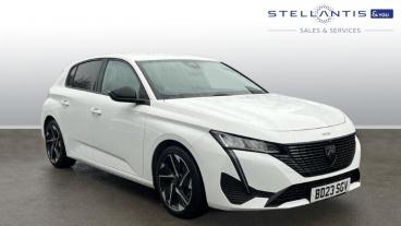 SPOTICAR Peugeot 308 1.2 Puretech Allure Premium Eat Euro 6 (s/s) 5dr Used Car - Saloon Petrol White - Wimbledon - 1200563352_1