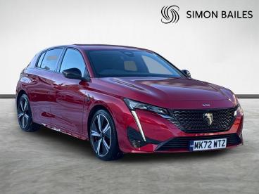 SPOTICAR Peugeot 308 1.2 Puretech Gt Eat Euro 6 (s/s) 5dr Used Car - Saloon Petrol Red - Guisborough - 1200566227_1