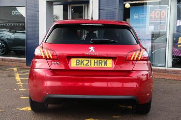SPOTICAR Peugeot 308 1.2 Puretech Allure Premium Eat Euro 6 (s/s) 5dr Used Car - Saloon Petrol Red - Bulkington - 1200569624_3
