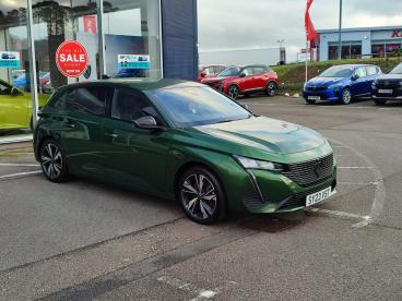 SPOTICAR Peugeot 308 1.6 12.4kwh Allure E-eat Euro 6 (s/s) 5dr Used Car - Saloon Plug-in Hybrid Green - Moray - 1200577405_1