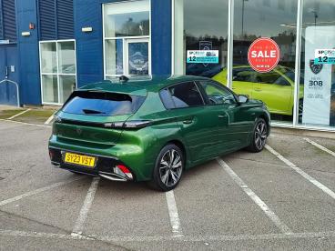 SPOTICAR Peugeot 308 1.6 12.4kwh Allure E-eat Euro 6 (s/s) 5dr Used Car - Saloon Plug-in Hybrid Green - Moray - 1200577405_4