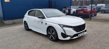 SPOTICAR Peugeot 308 1.2 Gt E-dsc6 Euro 6 (s/s) 5dr Used Car - Saloon Hybrid White - Crewe - 1200578295_1