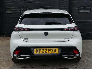 SPOTICAR Peugeot 308 1.6 12.4kwh Gt Premium E-eat Euro 6 (s/s) 5dr Used Car - Saloon Plug-in Hybrid White - Devizes - 1200579389_4