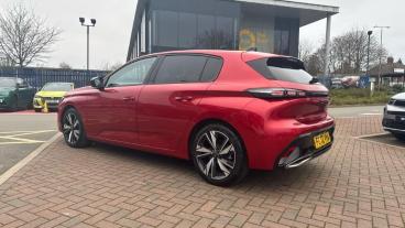 SPOTICAR Peugeot 308 1.2 Puretech Allure Eat Euro 6 (s/s) 5dr Used Car - Saloon Petrol Red - Leicester - 1200584581_5
