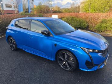 SPOTICAR Peugeot 308 1.6 12.4kwh Gt E-eat Euro 6 (s/s) 5dr Used Car - Saloon Plug-in Hybrid Blue - Crewe - 1200589483_1