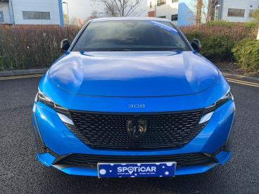 SPOTICAR Peugeot 308 1.6 12.4kwh Gt E-eat Euro 6 (s/s) 5dr Used Car - Saloon Plug-in Hybrid Blue - Crewe - 1200589483_2