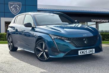SPOTICAR Peugeot 308 1.2 Gt E-dsc6 Euro 6 (s/s) 5dr Used Car - Saloon Hybrid Blue - Chester - 1200590039_1