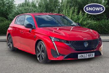 SPOTICAR Peugeot 308 1.6 12.4kwh Gt Premium E-eat Euro 6 (s/s) 5dr Used Car - Saloon Plug-in Hybrid Red - Chichester - 1200608964_1