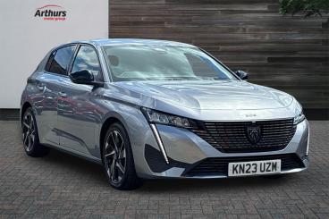 SPOTICAR Peugeot 308 1.2 Puretech Allure Premium Eat Euro 6 (s/s) 5dr Used Car - Saloon Petrol Grey - Oswestry - 1200609754_1