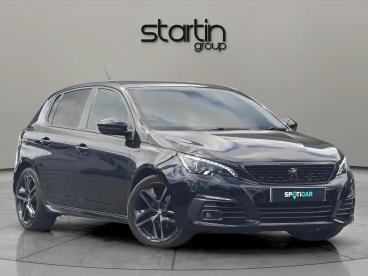 SPOTICAR Peugeot 308 1.5 Bluehdi Gt Line Euro 6 (s/s) 5dr Used Car - Saloon Diesel Black - Worcester - 1200614954_1