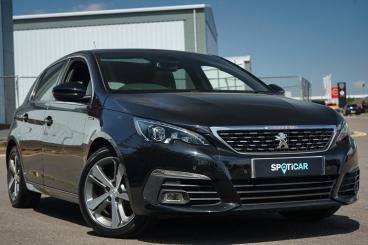 SPOTICAR Peugeot 308 1.2 Puretech Gpf Gt Line Euro 6 (s/s) 5dr Used Car - Saloon Petrol Black - Bromsgrove - 1200615743_1