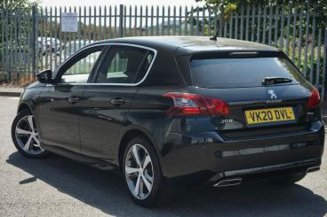 SPOTICAR Peugeot 308 1.2 Puretech Gpf Gt Line Euro 6 (s/s) 5dr Used Car - Saloon Petrol Black - Bromsgrove - 1200615743_2
