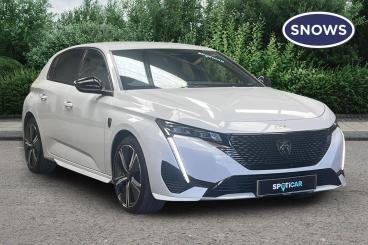 SPOTICAR Peugeot 308 1.5 Bluehdi Gt Eat Euro 6 (s/s) 5dr Used Car - Saloon Diesel White - Romsey - 1200618477_1