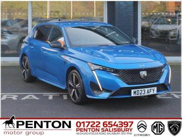 SPOTICAR Peugeot 308 1.5 Bluehdi Gt Eat Euro 6 (s/s) 5dr Used Car - Saloon Diesel Blue - Salisbury - 1200618779_1