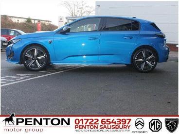 SPOTICAR Peugeot 308 1.5 Bluehdi Gt Eat Euro 6 (s/s) 5dr Used Car - Saloon Diesel Blue - Salisbury - 1200618779_4