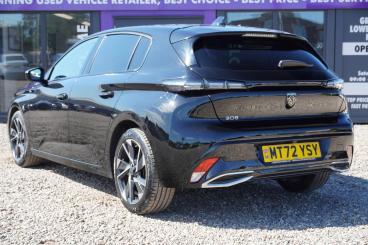 SPOTICAR Peugeot 308 1.2 Puretech Allure Premium Eat Euro 6 (s/s) 5dr Used Car - Saloon Petrol Black - Great Yarmouth - 1200618922_2