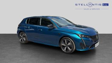 SPOTICAR Peugeot 308 1.2 Gt E-dsc6 Euro 6 (s/s) 5dr Used Car - Saloon Hybrid Blue - Godalming - 1200618943_1