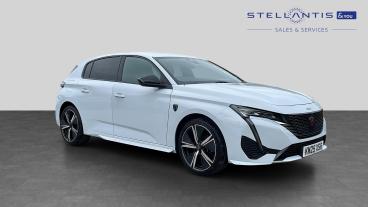 SPOTICAR Peugeot 308 1.2 Gt E-dsc6 Euro 6 (s/s) 5dr Used Car - Saloon Hybrid White - Preston - 1200619951_1