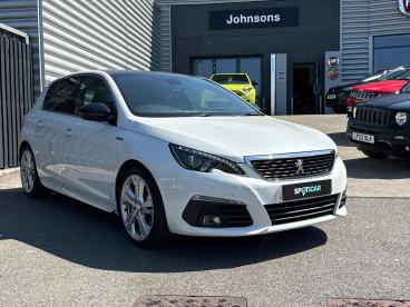 SPOTICAR Peugeot 308 1.2 Puretech Gpf Gt Line Euro 6 (s/s) 5dr Used Car - Saloon Petrol White - Swindon - 1200623923_2