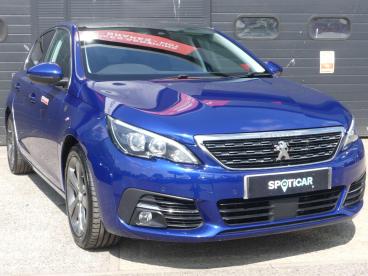 SPOTICAR Peugeot 308 1.2 Puretech Tech Edition Euro 6 (s/s) 5dr Used Car - Saloon Petrol Blue - Devizes - 1200626569_1