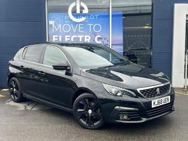 SPOTICAR Peugeot 308 1.2 Puretech Gpf Gt Line Euro 6 (s/s) 5dr Used Car - Saloon Petrol Black - Watford - 1200637479_1