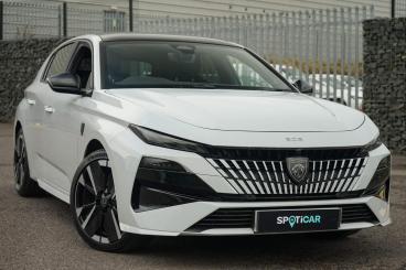 SPOTICAR Peugeot 308 1.2 Gt E-dsc Euro 6 (s/s) 5dr Used Car - Saloon Hybrid White - Bromsgrove - 1200642318_1