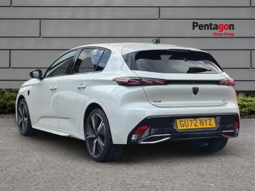 SPOTICAR Peugeot 308 1.2 Puretech Gt Eat Euro 6 (s/s) 5dr Used Car - Saloon Petrol White - Scunthorpe - 1200642401_2