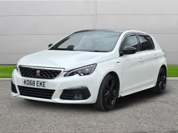SPOTICAR Peugeot 308 1.5 Bluehdi Gt Line Euro 6 (s/s) 5dr Used Car - Saloon Diesel White - Selby - 1200644194_3