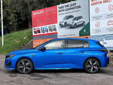 SPOTICAR Peugeot 308 1.2 Puretech Gt Eat Euro 6 (s/s) 5dr Used Car - Saloon Petrol Blue - Pontypridd - 1200644769_4