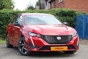 SPOTICAR Peugeot 308 Sw 1.6 12.4kwh Allure Premium E-eat Euro 6 (s/s) 5dr Used Car - Estate Plug-in Hybrid Red - Lichfield - 1200529813_1
