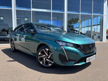 SPOTICAR Peugeot 308 Sw 1.2 Puretech Allure Eat Euro 6 (s/s) 5dr Used Car - Estate Petrol Blue - Boston - 1200530625_1