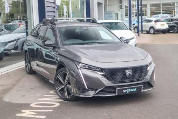SPOTICAR Peugeot 308 Sw 1.2 Puretech Gt Eat Euro 6 (s/s) 5dr Used Car - Estate Petrol Grey - Leamington - 1200531603_1