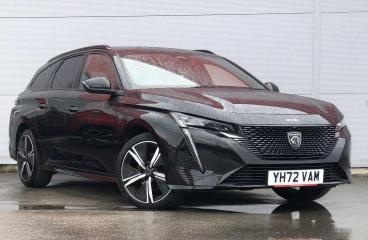 SPOTICAR Peugeot 308 Sw 1.2 Puretech Gt Eat Euro 6 (s/s) 5dr Used Car - Estate Petrol Black - Keighley - 1200532091_1
