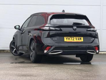 SPOTICAR Peugeot 308 Sw 1.2 Puretech Gt Eat Euro 6 (s/s) 5dr Used Car - Estate Petrol Black - Keighley - 1200532091_5