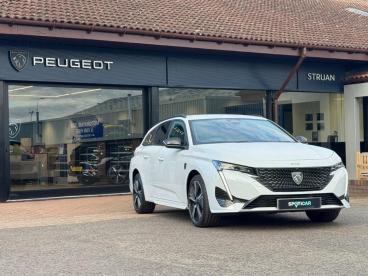 SPOTICAR Peugeot 308 Sw 1.2 Hybrid Gt E-dsc6 Euro 6 (s/s) 5dr Used Car - Estate Hybrid White - Perth - 1200547828_2