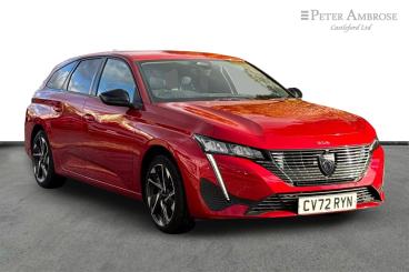 SPOTICAR Peugeot 308 Sw 1.5 Bluehdi Active Premium Eat Euro 6 (s/s) 5dr Used Car - Estate Diesel Red - Castleford - 1200556346_1