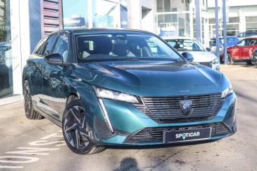 SPOTICAR Peugeot 308 Sw 1.2 Puretech Allure Premium Eat Euro 6 (s/s) 5dr Used Car - Estate Petrol Blue - Leamington - 1200557676_1