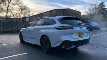 SPOTICAR Peugeot 308 Sw 1.6 12.4kwh Gt E-eat Euro 6 (s/s) 5dr Used Car - Estate Plug-in Hybrid White - Walton On Thames - 1200559872_5