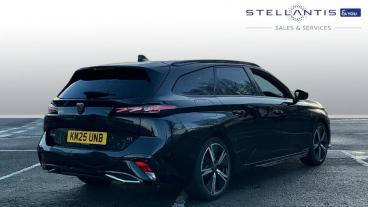 SPOTICAR Peugeot 308 Sw 1.2 Hybrid Gt E-dsc6 Euro 6 (s/s) 5dr Used Car - Estate Hybrid Black - Newport - 1200561352_3
