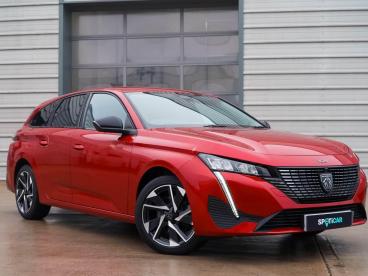 SPOTICAR Peugeot 308 Sw 1.2 Puretech Allure Eat Euro 6 (s/s) 5dr Used Car - Estate Petrol Red - Bromsgrove - 1200562055_1