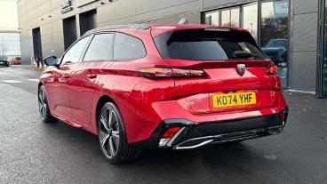 SPOTICAR Peugeot 308 Sw 1.2 Hybrid Gt E-dsc6 Euro 6 (s/s) 5dr Used Car - Estate Hybrid Red - Bristol - 1200563677_5