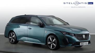 SPOTICAR Peugeot 308 Sw 1.2 Hybrid Gt E-dsc6 Euro 6 (s/s) 5dr Used Car - Estate Hybrid Blue - Birmingham - 1200564570_1