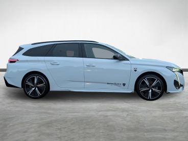 SPOTICAR Peugeot 308 Sw 1.2 Hybrid Gt E-dsc6 Euro 6 (s/s) 5dr Used Car - Estate Hybrid White - Northallerton - 1200564808_2