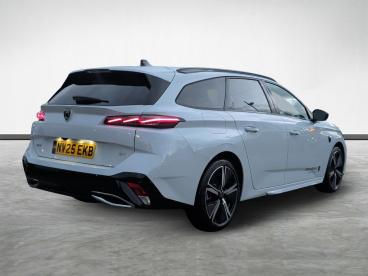 SPOTICAR Peugeot 308 Sw 1.2 Hybrid Gt E-dsc6 Euro 6 (s/s) 5dr Used Car - Estate Hybrid White - Northallerton - 1200564808_3