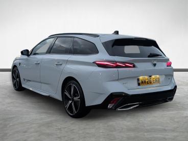 SPOTICAR Peugeot 308 Sw 1.2 Hybrid Gt E-dsc6 Euro 6 (s/s) 5dr Used Car - Estate Hybrid White - Northallerton - 1200564808_5