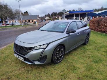 SPOTICAR Peugeot 308 Sw 1.2 Puretech Allure Eat Euro 6 (s/s) 5dr Used Car - Estate Petrol Grey - Invergordon - 1200565518_3