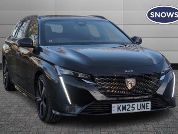 SPOTICAR Peugeot 308 Sw 1.2 Hybrid Gt E-dsc6 Euro 6 (s/s) 5dr Used Car - Estate Hybrid Black - Portsmouth - 1200566430_1