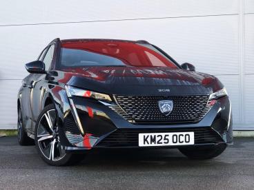 SPOTICAR Peugeot 308 Sw 1.2 Hybrid Gt E-dsc6 Euro 6 (s/s) 5dr Used Car - Estate Hybrid Black - Keighley - 1200566450_1