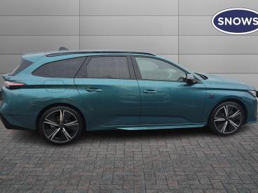 SPOTICAR Peugeot 308 Sw 1.2 Hybrid Gt E-dsc6 Euro 6 (s/s) 5dr Used Car - Estate Hybrid Blue - Basingstoke - 1200567613_4