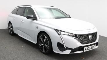SPOTICAR Peugeot 308 Sw 1.2 Hybrid Gt E-dsc6 Euro 6 (s/s) 5dr Used Car - Estate Hybrid White - St. Austell - 1200568357_1